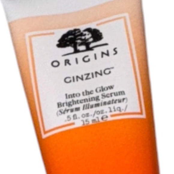 NWT Origins Ginzing Into the Glow Brightening Serum Set of 4 Travel Size 2 Fl Oz - Picture 5 of 6